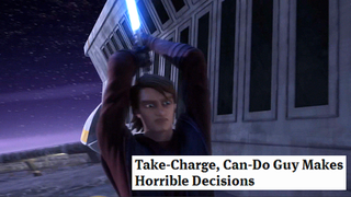 Illustration for article titled Star Wars screenshots improved, clarified by Onion headlines